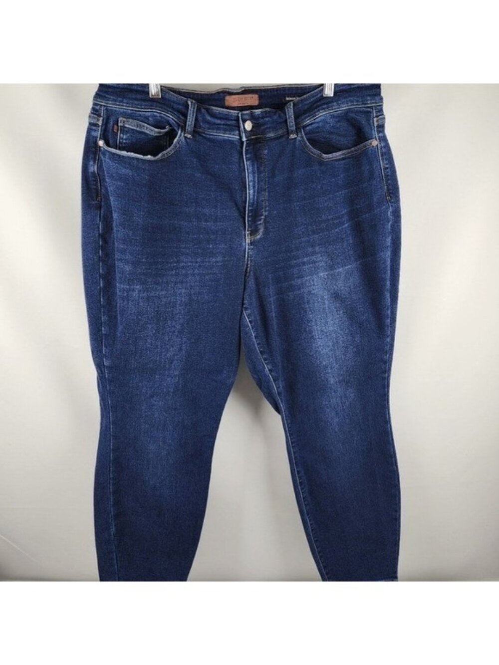 Judy Blue Jeans Womens Plus 22W Hi Rise Skinny Fit Blue Denim (40x28)
